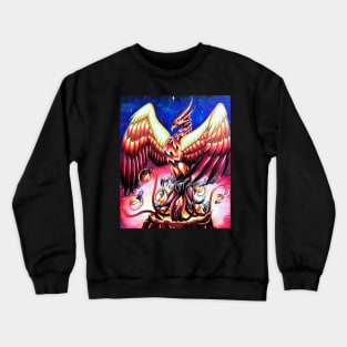 Fire Phoenix Crewneck Sweatshirt